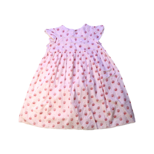 A Pink Sleeveless Dresses from Bonpoint in size 3T for girl. (Front View)