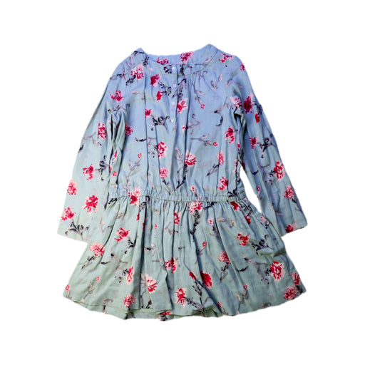 A Blue Long Sleeve Dresses from Bonpoint in size 8Y for girl. (Front View)