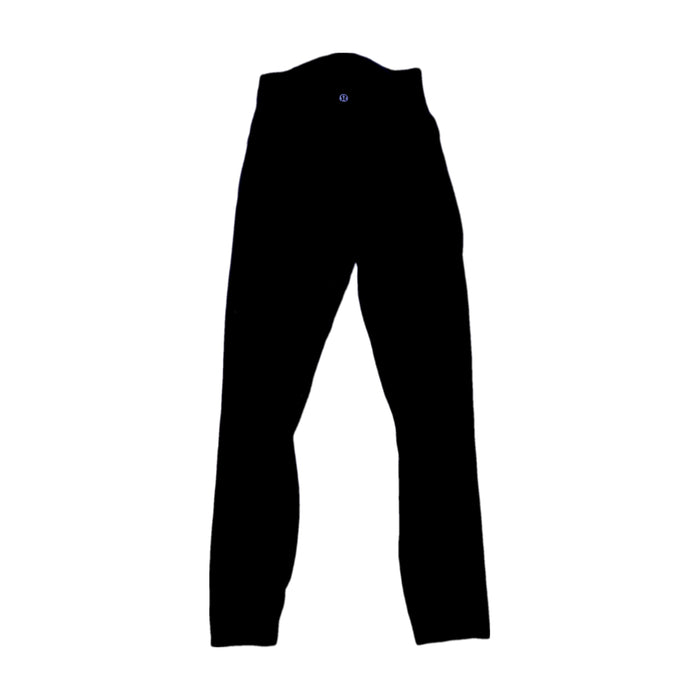 A Black Leggings from Lululemon in size 14Y for girl. (Back View)