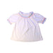 A White Short Sleeve Tops from Crewcuts in size 3T for girl. (Front View)