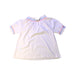 A White Short Sleeve Tops from Crewcuts in size 3T for girl. (Back View)