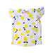 A White Rash Guards from Sunuva in size 3T for girl. (Front View)