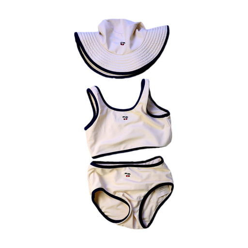 A White Swim Sets from Konges Sløjd in size 12-18M for girl. (Front View)