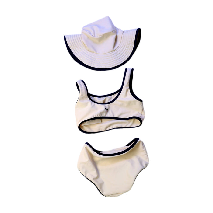 A White Swim Sets from Konges Sløjd in size 12-18M for girl. (Back View)
