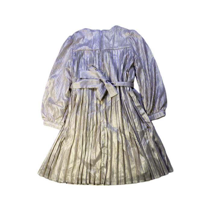 A Metallic Long Sleeve Dresses from Billieblush in size 4T for girl. (Back View)
