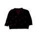 A Black Cardigans from Tinycottons in size 12-18M for neutral. (Front View)