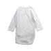 A White Long Sleeve Bodysuits from Petit Bateau in size Newborn for boy. (Back View)