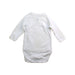 A White Long Sleeve Bodysuits from Petit Bateau in size Newborn for neutral. (Back View)