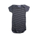 A Navy Short Sleeve Bodysuits from Petit Bateau in size 3-6M for neutral. (Front View)