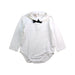 A White Long Sleeve Bodysuits from Chicco in size 6-12M for boy. (Front View)