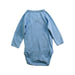 A Blue Long Sleeve Bodysuits from Petit Bateau in size 0-3M for boy. (Back View)