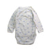 A White Long Sleeve Bodysuits from Petit Bateau in size Newborn for boy. (Back View)
