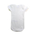 A White Short Sleeve Bodysuits from Petit Bateau in size 3-6M for neutral. (Back View)