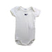 A White Short Sleeve Bodysuits from Petit Bateau in size 3-6M for neutral. (Front View)