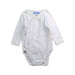 A White Long Sleeve Bodysuits from Jacadi in size 0-3M for girl. (Front View)