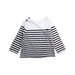 A White Long Sleeve Tops from Cyrillus in size 18-24M for boy. (Front View)