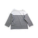 A White Long Sleeve Tops from Cyrillus in size 18-24M for boy. (Back View)