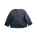 A Blue Long Sleeve Shirts from Cyrillus in size 18-24M for boy. (Back View)