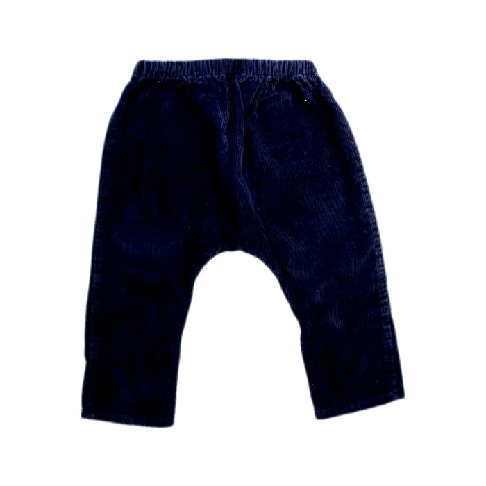A Navy Casual Pants from Cyrillus in size 18-24M for boy. (Back View)