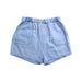 A Blue Shorts from Quincy Mae in size 2T for girl. (Front View)