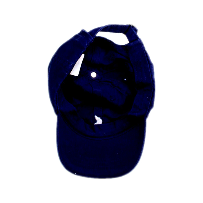 A Navy Caps from Polo Ralph Lauren in size 2T for neutral. (Back View)