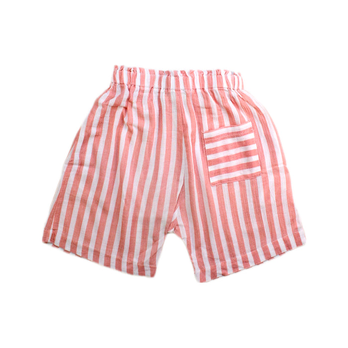 A Pink Shorts from 1 + in the family in size 4T for boy. (Back View)