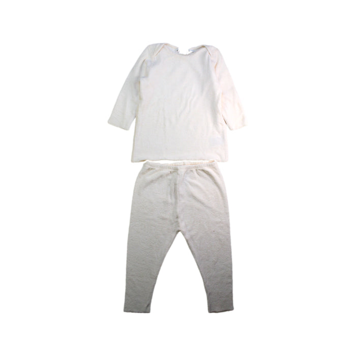 A Beige Pants Sets from Bonpoint in size 3T for neutral. (Front View)