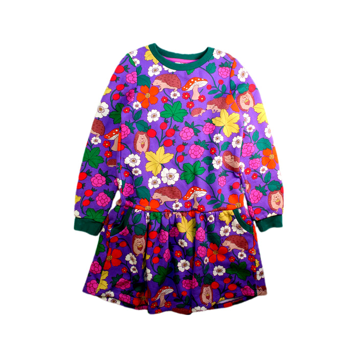 A Multicolour Long Sleeve Dresses from Boden in size 8Y for girl. (Front View)