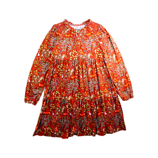 A Red Long Sleeve Dresses from Boden in size 8Y for girl. (Front View)