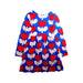 A Blue Long Sleeve Dresses from Boden in size 9Y for girl. (Back View)