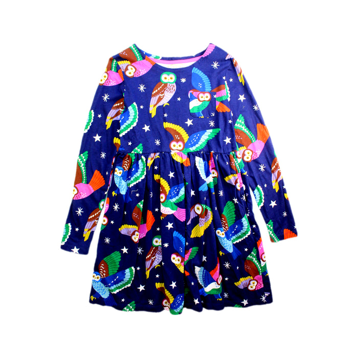 A Multicolour Long Sleeve Dresses from Boden in size 9Y for girl. (Front View)