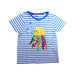 A Blue Short Sleeve T Shirts from Boden in size 8Y for girl. (Front View)