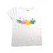 A White Short Sleeve Tops from Boden in size 8Y for girl. (Front View)