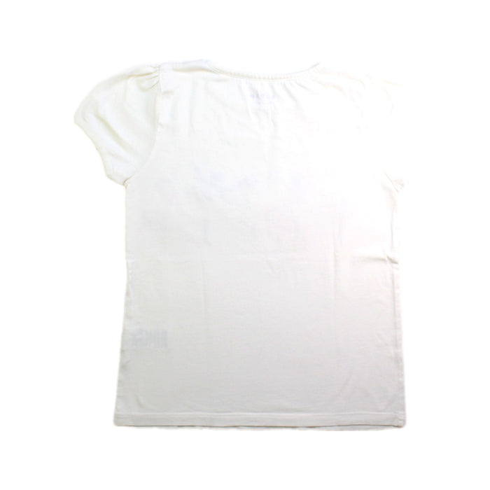 A White Short Sleeve Tops from Boden in size 8Y for girl. (Back View)