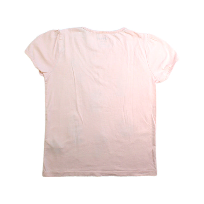 A Pink Short Sleeve Tops from Boden in size 8Y for girl. (Back View)