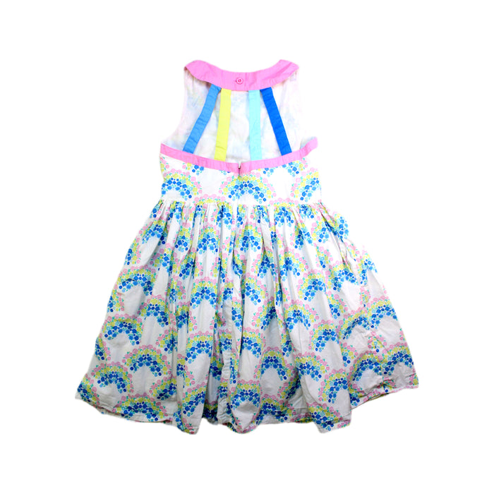 A Multicolour Sleeveless Dresses from Boden in size 9Y for girl. (Back View)