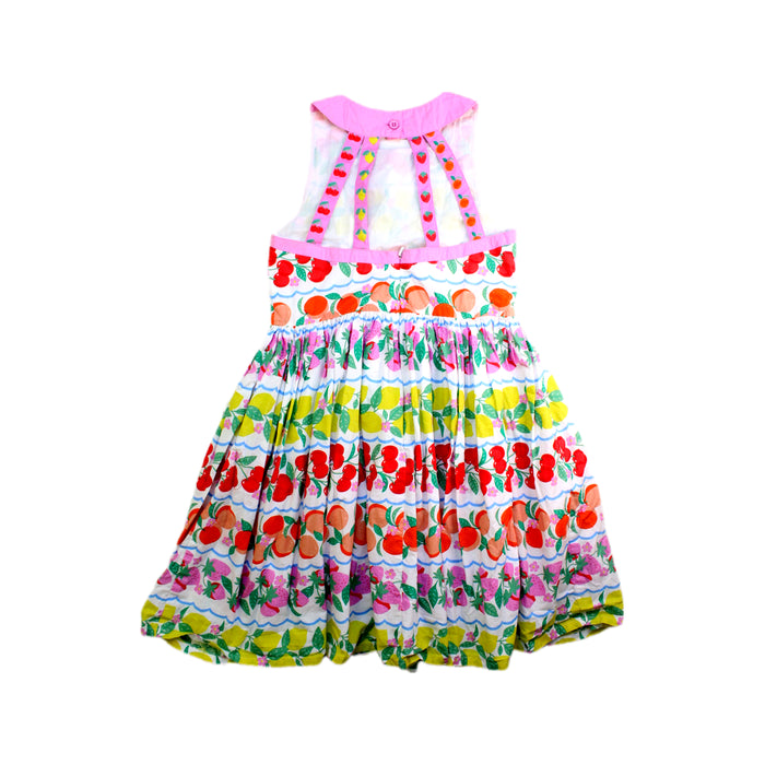 A Multicolour Sleeveless Dresses from Boden in size 9Y for girl. (Back View)
