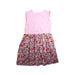 A Multicolour Sleeveless Dresses from Boden in size 9Y for girl. (Back View)