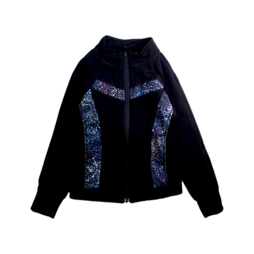 A Black Lightweight Jackets from Moody Tiger in size 6T for girl. (Front View)