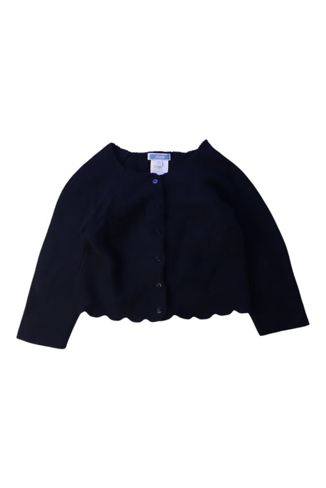 A Black Cardigans from Jacadi in size 2T for girl. (Front View)