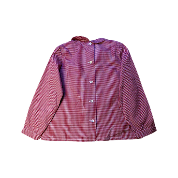 A Red Long Sleeve Shirts from Pepa London in size 3T for girl. (Back View)