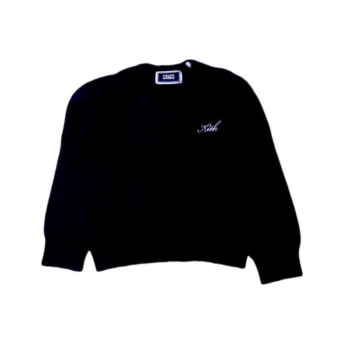 A Black Crewneck Sweatshirts from Kith in size 3T for boy. (Front View)