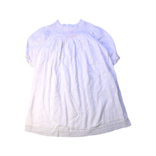 A White Short Sleeve Dresses from Bonpoint in size 3T for girl. (Front View)