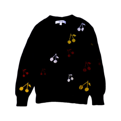 A Black Knit Sweaters from Bonpoint in size 4T for girl. (Front View)