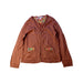 A Brown Cardigans from Bonpoint in size 2T for girl. (Front View)