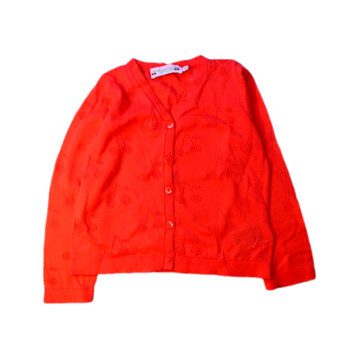 A Red Cardigans from Bonpoint in size 2T for girl. (Front View)