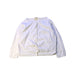 A White Cardigans from Bonton in size 2T for girl. (Front View)
