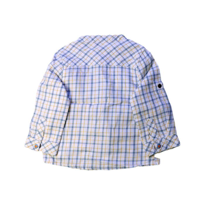 A Blue Long Sleeve Shirts from Sergent Major in size 12-18M for boy. (Back View)