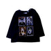 A Black Long Sleeve T Shirts from IKKS in size 3-6M for boy. (Front View)