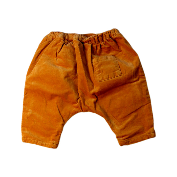 A Orange Casual Pants from Bout'Chou in size 0-3M for girl. (Back View)